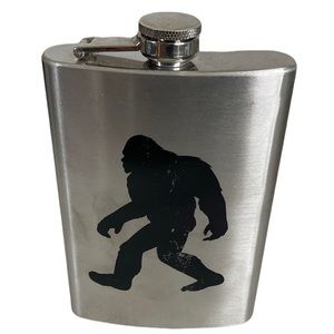 Flask 8oz Bigfoot design